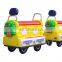 Zoo Outdoor Electric Amusement Mini Train Rides With Track For Adult And Kiddie for Sale