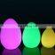 IP 68 IP degree and 16 colors chaneable, Color Floated Led Illuminated egg Ball Light