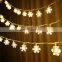 2020 hot sell festival LED Lights Romantic Fairy snow LED String Lighting For Holiday Wedding Garland Party Decoration
