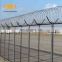 Y type airport security fence with v mesh on top