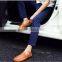 men round toe comfortable breathable flexible casual driver dress shoes