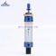 Aluminum Alloy High Density Magnetic Biaxial  Double Acting Piston Mini Pneumatic MAL Cylinder
