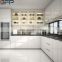 European Style Kitchen Furniture White Color Custom DIY Design Kitchen Cabinets Modern