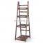 wholesale high quality wooden  planter stand storage flower pot plant ladder shelf rack for house