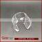 Sturdy and Perfect 0.25'' Clear Acrylic Cuff Acrylic Lucite Bracelet for Girls
