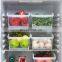 Clear Transparent  Plastic Fridge Storage Box taizhou storage box for fruit and vegetables acrylic Kitchen food container