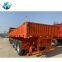 3 Axle Orange Side Wall Trailer