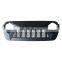 new matte black ABS front grille for jeep for wrangler JL 2018+