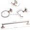 China home Washroom Zinc shower toilet hardware 4 piece set restroom sanitary fittings and bathroom accessories