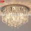 Crystal Chandelier Lamp Glass Ball Stairs Droplight Lamp Square Pendant Light