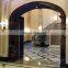 exterior arched marble stone door surround