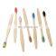 Wholesale Degradable Eco-friendly Wooden Bamboo Toothbrush for Children