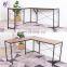 New Arrival Contemporary L shape Stable Detachable Computer Stand Home Office Writing Table Study Desks