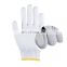 Factory Custom Logo Men Women Labor Protection Gardening Hands Safety White Cotton Work Gloves