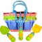 custom colorful kid's garden tools tote bag,canvas bucket garden tool bag,heavy canvas ladies garden tool tote organizer bag