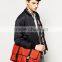 High Quality Lightweight Red Polyester Long Strap Messenger Bag For Men