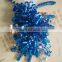 30inch long christmas decoration and holiday times metallic curly bow with PET star line
