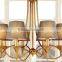2016 new wrought iron candle chandelier lighting ZH-6006