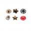 Custom Clothing nipple down or nipple up rivetCustomized Rivets For jeans and garments
