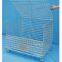 Contenedor de malla de alambre galvanizada de zinc para almacén en logística