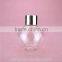 2.5oz 65ml clear spherical plastic perfume bottles for sale