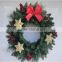 Christmas deco poly mesh wreath