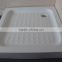SY-3003 portable square acrylic shower tray with toe-tap drain