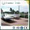 Natural wood feeling plastic WPC timber decking