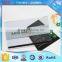 MDC30 CMYK full color plastic clear card/ transparent card/ transparent business card