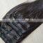 2015 Hot Selling Double Drawn Thick Ends Clip In Hair Extension