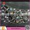 BOKA AB clear rhinestones mesh collar motif