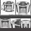 New stainless steel portable outdoor wood barbecue stove