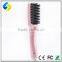 2016 Hot Sale Hair Straightener Electric Comb, HZ-001 hair brush straightener lcd red