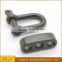 wholesale black adjustable shackle for paracord bracelet