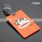 Animal Monkey Subject Injection Soft PVC Travel Luggage Label Rubber Name ID Address Tag Custom Wholesale Luggage Tags Silicone