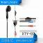 High quality metal earphone,mobile phone earphone,earphone with mic XTY-02
