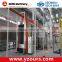 AUTOMATIC POWDER COATING LINE WITH CYCLONE
