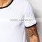 Wholesale high quality blank 100% white strtch polyester t-shirts