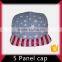 High capability customized design 5 panel hat wholesales