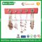 Handmade Necklace Hanger Jewelry Organizer Jewelry Holder Display with Crystal Knobs