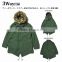 High quality and Easy to use types of jacket fabric material m65 parka for industrial use , some color also available