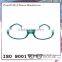 Shiny stones decoration and translucent color ce glasses frame