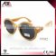 round frames 2016 classic UV400 lens European design bamboo wooden polarized sunglasses wholesale                        
                                                                                Supplier's Choice