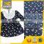 300gsm cotton spandex print corduroy fabric for girl dresses