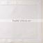 Square hemstitch white linen placemat