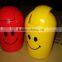 BT011 desktop round plastic pp mini trash can