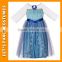 PGCC-2646 fashion cheap wholesale elsa dress cosplay costume with cloak wholesale children party frozen costume