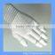 Customized New Design Carton Fiber Stripped Top Fit PU Textured Glove Plam Dotted Glove