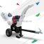 Petrol wood chipper with Loncin 15hp engine