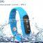 E06 Smart Wristband/s Touch Screen Fitness Wearable Bracelet Activity Tracker Pedometer Bluetooth 4.0 Smartband for Android/IOS